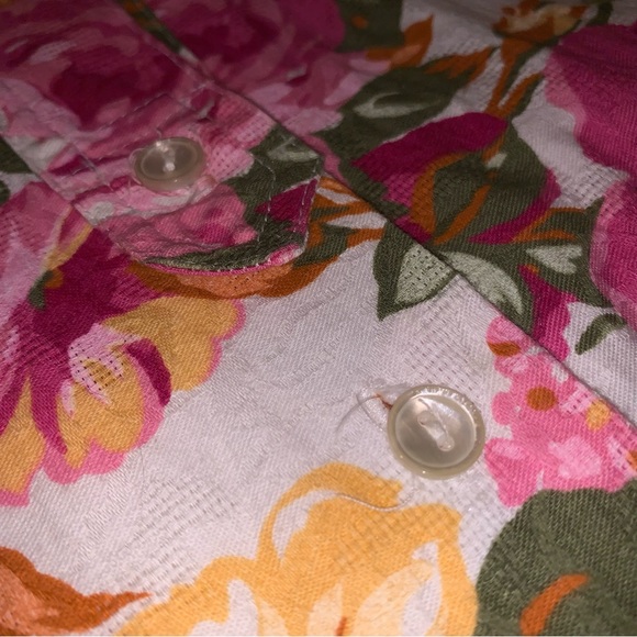 v i n t a g e :: Floral Cottagecore Buttoned Belted Dress - Picture 8 of 15